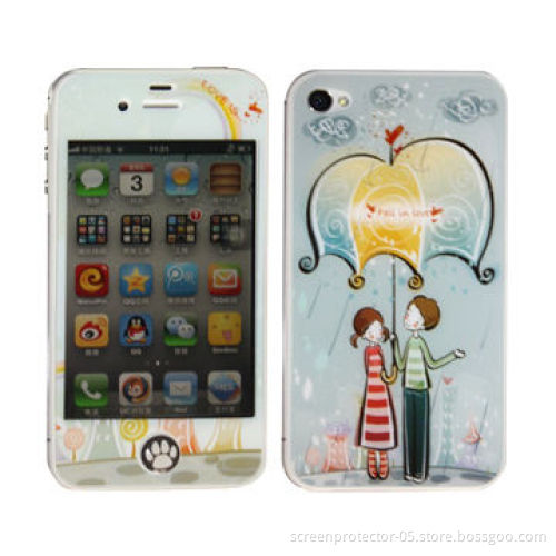 Inner-printing Screen Protectors for iPhone 5, Innovative Fadeless Inner Printing Technology